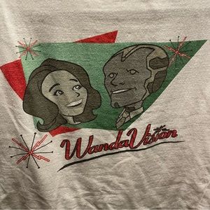 Marvel “WandaVision” 1920’s Illustration Graphic Tee Shirt (Medium)